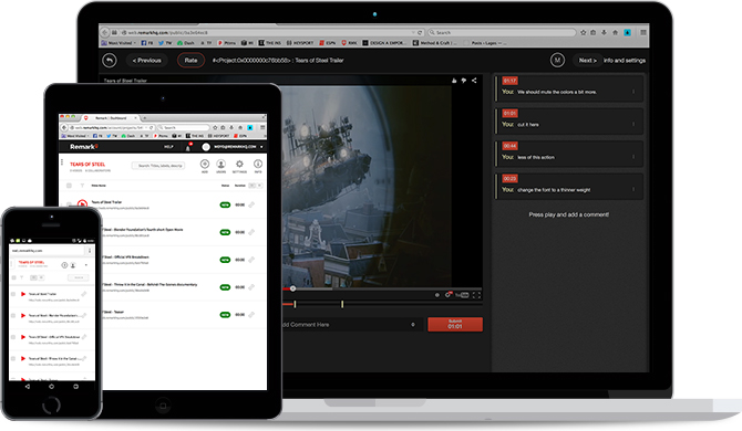 remark and dropbox screenshot